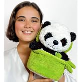 &Ouml;zg&uuml;ner Oyuncak &Ccedil;antalı Bambu Panda Peluş Oyuncak - Peluş Oyuncak - Dolgulu Sevimli Panda