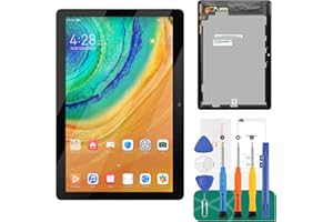 SRJTEK Para Huawei MediaPad T3 10 Pantalla LCD AGS-W09 AGS-L09 AGS-L03 Sensor de pantalla táctil Piezas de repuesto para montaje de pantalla de 9.6 pulgadas (negro sin marco)
