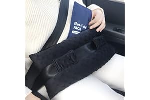 D. Cozy Hysterektomie Kissen Bauchchirurgie Sicherheitsgurt Kissen mit Tasche Myomektomie Komfort Kissen für Bauch Schnitt Bauch Tuck C-Abschnitt Genesung Geschenke Frauen Patienten (Minky Black)