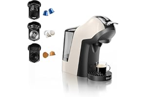 Tristar Machine à café Multi-Capsules 3-en-1 – Compatible avec Capsules Nespresso®, Dolce Gusto®, Dosettes ESE – 19 bars – Sans BPA – CM-2301