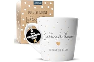 Amari® Kollegin Tasse - Geschenk für beste Arbeitskollegin - Dankeschön Tasse