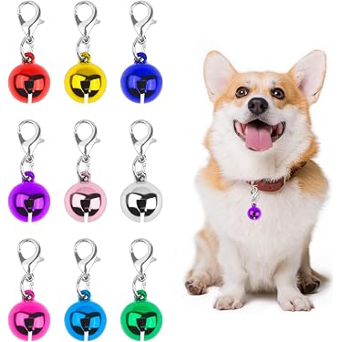 CatYou Haustier-Glöckchen – 4 Sets Mit Je 2 Glocken, 1,3 Cm Durchmesser – Für Halsbänder Von Katzen & Hunden