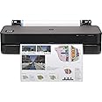 HP DesignJet T250 Large Format Plotter Printer 24in up to A1 , Mobile Printing, Wi-Fi, Gigabit Ethernet, Hi-Speed USB 2.0, 2-year warranty (5HB06A)