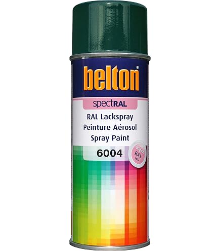TRISTARcolor Spraydose RAL 6004 Blaugrün Seidenmatt - 400 Ml, Schnelltrocknend, Profiqualität