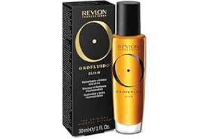 REVLON PROFESSIONAL OROFLUIDO PREZIOSO OLIO DI ARGAN ELIXIR, Trattamento Nutriente per Capelli con Olio di Argan Vegano, 30 ml
