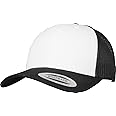 Flex fit Trucker Retro Unisex Colored Front Cap, Unisex, Retro Trucker