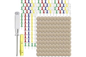 Frunimall Kit de réparation de Ciel de Toit, Rivets de réparation, Bouton de réparation de Ciel de Toit,Boucle de Rechange pour Toit, avec épingles, Tournevis, Ruban à mesurer (100 pièces)