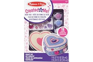 Melissa & Doug - Decora a tu Gusto, Caja en Forma de corazón (18850)