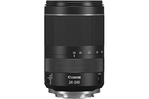 Objectif Canon RF 24-240 mm F4-6,3 IS USM téléobjectif et grand-angle standard 10x, faune, paysage, rue, compatible avec le système Canon EOS R
