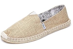 Altxic Herren Comfort Canvas Slip auf Espadrilles Flat