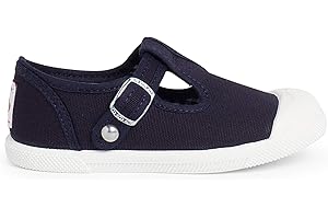 Pisamonas Zapatillas Lona Niños Puntera Goma Tipo Pepitos