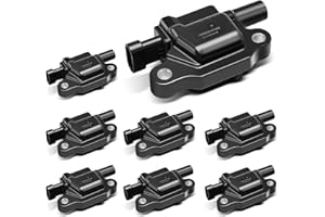 YHTAUTO Set of 8 Ignition Coil Pack for Chevrolet Corvette Colorado Tahoe Express Suburban Silverado 1500 2500 GMC Buick Cadillac Hummer Pontiac Isuzu