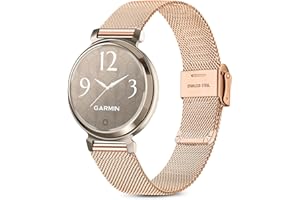 Issinlky Metalowa opaska do Garmin Lily 2 opaska, 14MM opaska ze stali nierdzewnej do Garmin Lily 2 Damen