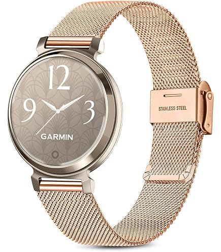 Garmin Lily 2 Crema Oro Con Cinturino Silicone Cocco – Ricondizionato