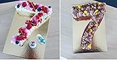 YXHZVON Stampo Torta Numero 9, Stampi con Forme Particolari in Silicone, Grande Stampo per 3D Torta, Stampi Numeri Grandi per Compleanno Matrimonio Feste