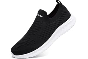 HANANI Slip on Basket Femme Homme Chaussures de Sport Running Mode Sneaker Respirant Légère Mode Casual Confort Fitness Jogging Walking Sneakers