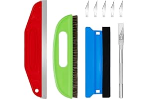 Umaki Wallpaper Paste Tool, Highly Efficient Wallpaper Installation, Wallpaper Smoother with 30CM Straight Guide Edge, 27CM Wallpaper Paste Brush, 21CM Squeegee