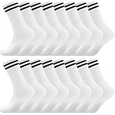 Smart Sir Men's &amp; Women's Cotton Sport Socks, 4/8 Pairs Very Soft | Combed Cotton Breathable and Absorbent, Comfortable Elast