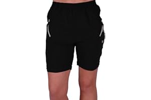 EYE CATCH EyeCatch - Womens Relaxed Comfort Elasticized Flexi Stretch Ladies Shorts Plus Sizes