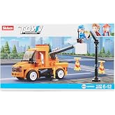 Sluban Town Work Car Construction Set, 122 Pieces