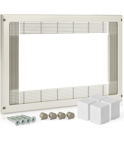 XAVAX 00110206 - Cadre de montage Micro-onde - Argent