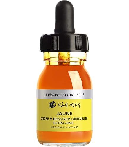 Encre De Couleur Indélébile Lefranc Bourgeois - Flacon 30 Ml Bleu Cobalt