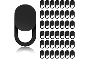 LIQWEI 50 Stück Webcam Abdeckung, Laptop Kamera Abdeckung Dünne Schieber Kameraabdeckung Für Computer Handy Tablet Laptops Schutz Ihrer Privatsphäre (Schwarz)