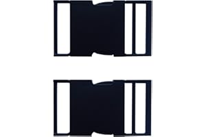 Danuland Boucle réglable de libération de Sacs à Dos en métal de 2 pièces, Boucles de réparation Tactiques d'escalade en métal résistantes