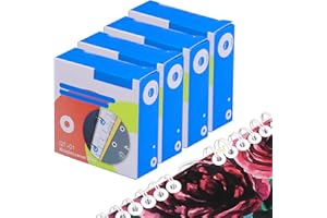 JIANTA 1000 Pezzi Salvabuchi Fogli Anelli Rinforzi, Reinforcement Ring, Anello di Rinforzo per la Casa, l'Ufficio e la Scuola