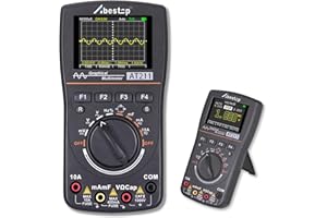 Abestop AT211 Oscilloscope Multimeter 2-in-1 Oscilloscope 1MHz Bandwidth 2.5Msps Sampling Rate Meter Function AC/DC Current/Voltage Tester