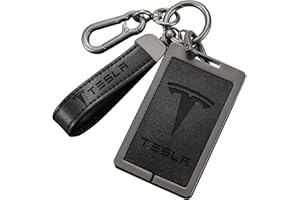 Aicharynic Portatarjetas para Tesla Model 3, modelo Y llavero de silicona titular de la tarjeta llave Tesla accesorios negro Tesla titular de la tarjeta clave, Negro , /
