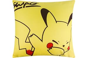 Biuebinc Kissenbezug 45x45 Kinder, Zierkissenbezüge Anime Kissenhülle, Kuschelkissen Kinder, Sofa Kissenbezug Flachs, Cartoon Zierkissenhüllen für Kinder Baby（Kein Kissenkern）