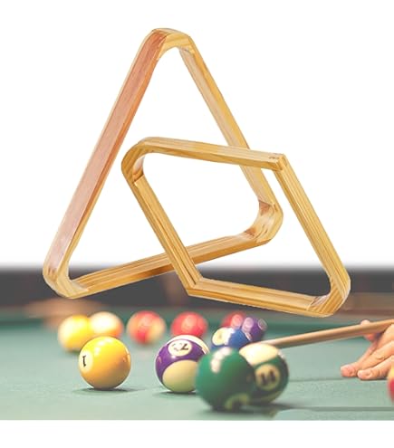 Support Triangle De Piscine Uxcell - 8 Supports à Balles Pour Billard 2-1/4 Pouces - Vert