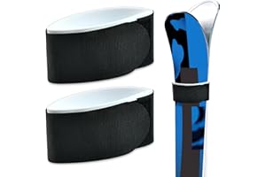 CHONGQILAO Cinghie da Sci Fascette Sci Cinghia Porta Sci Regolabile Cinghia da Sci in Nylon, Ski Straps con Cuscinetti Protettivi Eva, Cinghia di Fissaggio per Sci per Snowboard, Bastoncini