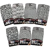 Seher Yıldızı Erkek Gri Desenli Boxer 6lı Paket