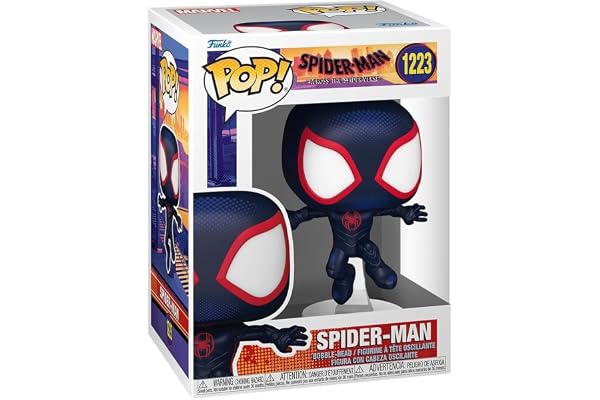 Funko Pop! Vinyl: Spider-Man: Across The Spider-Verse - Miles Morales - Figurine en Vinyle à Collectionner - Idée de Cadeau - Produits Officiels - Jouets pour Les Enfants et Adultes - Movies Fans