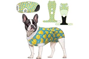 CuteBone Skulls Cane Chirurgia Tuta Recupero Gatto Intero Chirurgico Tuta Femminile Maschio Impedire Gli Animali Domestici Leccare Ferite SSF03M-DE