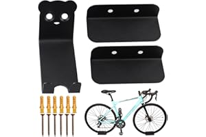 AIRFUL Soporte de Pared para Bicicleta – Pedal de Pared para Bicicleta Eléctrica, MTB y Bicicleta de Carretera – Apto para Todos los Pedales