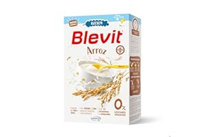 Blevit Rizcrem Arroz | 225 g | Papilla de Cereales para Bebé desde los 4 Meses con Crema de Arroz - Sin Gluten y Sin Azúcares Añadidos - Facilita la digestión
