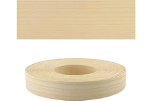 Mprofi MT® - Moldura Adhesiva y Madera Cinta de Canto Fresno | 22mm x 5m | Cantos Para Madera | Protector Bordes para Estanterías, Muebles y Paneles | Canto Termoadhesivo Duradero | Espesor 0,50mm