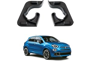 3DRIVE Coppia di perni rinforzati compatibili con cappelliera Fiat 500x , 2x Clip per supporto mensola baule. Prodotto compatibile e rinforzato, non originale