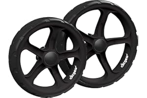 Clicgear Cligear Kit de ruedas Clicgear para 8.0+, negro