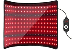 cabpay Red Light Mat Device Near Infrared Light Blanket 210pcs LEDs Light Pad for Full Body