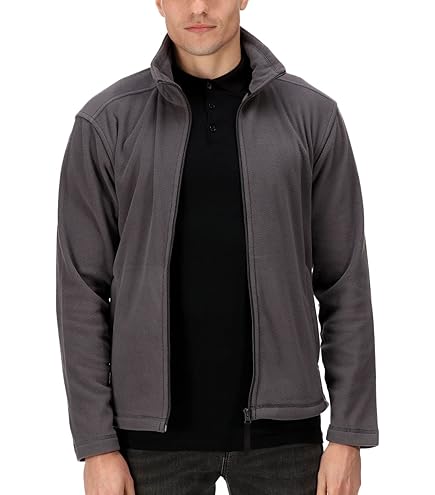Regatta Professional Men's Thor III Interactive Workwear Fleece Jacket, Dark Blue, Size XXXL
