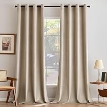 MIULEE Beige Samtvorhang Ösen 2er Set 140X225, Blickdichte Vorhänge Samt für Deko Schlafzimmer Wohnzimmer, Wunderschön Weich Vorhang Verdunkelung Velvet Curtains, Verdunkelnd Samt Gardinen Blickdicht