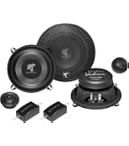 Hertz DSK 130.3 – Kit Haut-Parleur 2 Voies 130 Mm 120W – Woofer Papier + Tweeter Dôme PEI – Son Clair Puissant Voiture