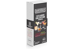 Bartesian The Classic Collection Cocktail Mixer Kapseln, Variety Pack of 6 Cocktail Capsules, for Bartesian Premium Cocktail Maker (55524)