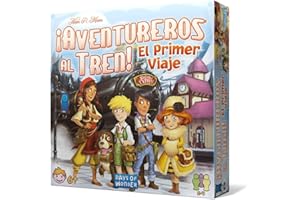 Days of Wonder | ¡Aventureros al Tren! El Primer Viaje | Juego de Trenes Fácil y Divertido para Jóvenes Exploradores | A Partir de 6 Años | De 2 a 4 Jugadores | 15-30 Minutos por Partida | Español