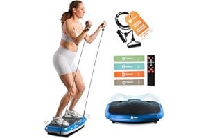 LifePro Turbo 3D Vibration Plate Exercise Machine for Home, Dual Motor Oscillation & Pulsation, Whole Body Workout Equipment