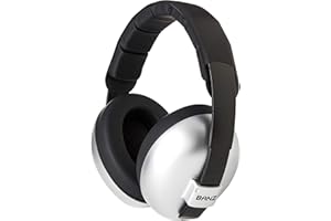 Banz Bubzee Baby-Ohrenschützer, silberfarben